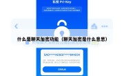 什么是聊天加密功能（聊天加密是什么意思）
