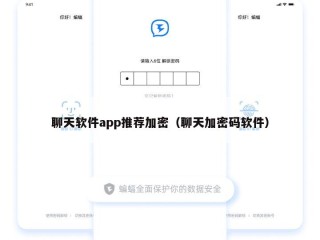 聊天软件app推荐加密（聊天加密码软件）