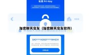 加密聊天交友（加密聊天交友软件）
