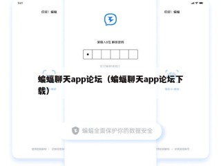 蝙蝠聊天app论坛（蝙蝠聊天app论坛下载）