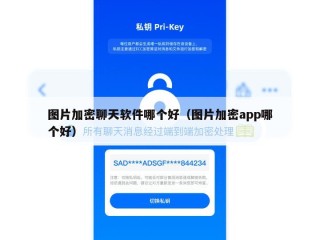 图片加密聊天软件哪个好（图片加密app哪个好）