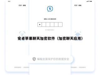 安卓苹果聊天加密软件（加密聊天应用）