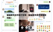 蝙蝠聊天软件哪个好用（蝙蝠聊天软件有哪些功能）