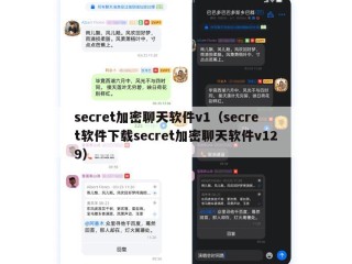 secret加密聊天软件v1（secret软件下载secret加密聊天软件v129）