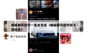 蝙蝠聊天软件一直未发送（蝙蝠聊天软件收不到信息）
