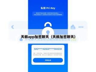 天籁app加密聊天（天籁加密聊天）