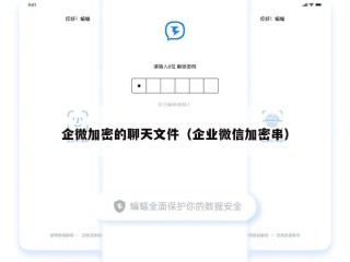 企微加密的聊天文件（企业微信加密串）