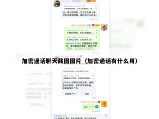 加密通话聊天截图图片（加密通话有什么用）