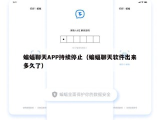 蝙蝠聊天APP持续停止（蝙蝠聊天软件出来多久了）