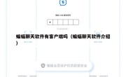 蝙蝠聊天软件有客户端吗（蝙蝠聊天软件介绍）