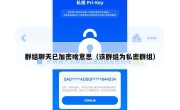 群组聊天已加密啥意思（该群组为私密群组）