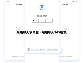 蝙蝠聊天苹果版（蝙蝠聊天245版本）