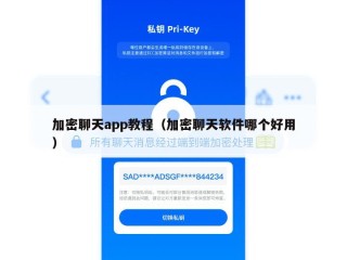 加密聊天app教程（加密聊天软件哪个好用）