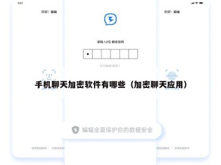 手机聊天加密软件有哪些（加密聊天应用）