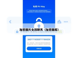 加密图片女孩聊天（加密图库）
