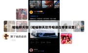 蝙蝠聊天框（蝙蝠聊天软件暗语在哪里设置）