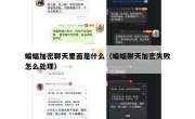 蝙蝠加密聊天里面是什么（蝙蝠聊天加密失败怎么处理）