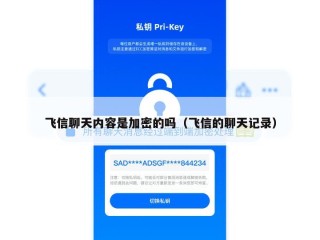 飞信聊天内容是加密的吗（飞信的聊天记录）