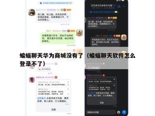 蝙蝠聊天华为商城没有了（蝙蝠聊天软件怎么登录不了）