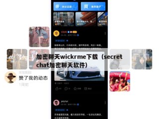 加密聊天wickrme下载（secretchat加密聊天软件）
