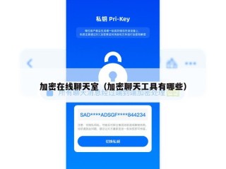 加密在线聊天室（加密聊天工具有哪些）