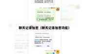 聊天记录加密（聊天记录加密功能）