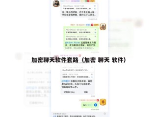 加密聊天软件套路（加密 聊天 软件）