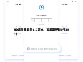 蝙蝠聊天软件1.0版本（蝙蝠聊天软件251）