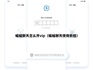 蝙蝠聊天怎么开vip（蝙蝠聊天使用教程）