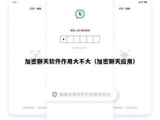 加密聊天软件作用大不大（加密聊天应用）