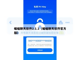 蝙蝠聊天软件2.1.1（蝙蝠聊天软件官方版）