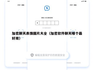 加密聊天表情图片大全（加密软件聊天哪个最好用）