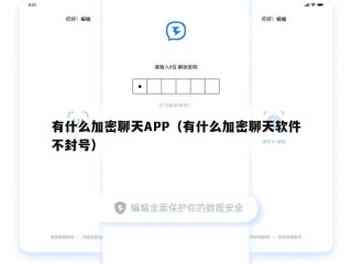 有什么加密聊天APP（有什么加密聊天软件不封号）