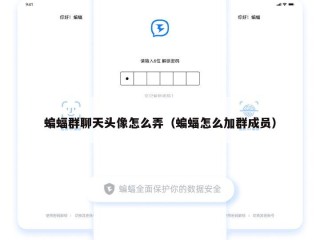 蝙蝠群聊天头像怎么弄（蝙蝠怎么加群成员）
