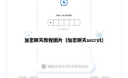 加密聊天教程图片（加密聊天secret）