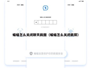 蝙蝠怎么关闭聊天截图（蝙蝠怎么关闭截屏）
