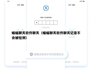 蝙蝠聊天软件聊天（蝙蝠聊天软件聊天记录不会被检测）
