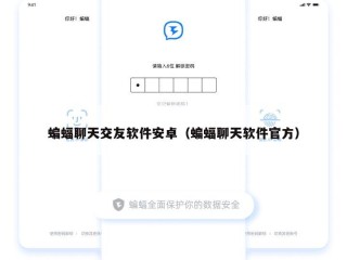蝙蝠聊天交友软件安卓（蝙蝠聊天软件官方）