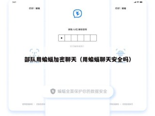 部队用蝙蝠加密聊天（用蝙蝠聊天安全吗）