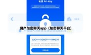 国产加密聊天app（加密聊天平台）