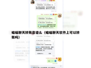 蝙蝠聊天转账靠谱么（蝙蝠聊天软件上可以转账吗）