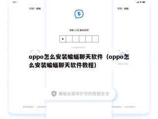 oppo怎么安装蝙蝠聊天软件（oppo怎么安装蝙蝠聊天软件教程）