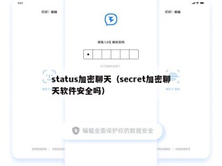 status加密聊天（secret加密聊天软件安全吗）