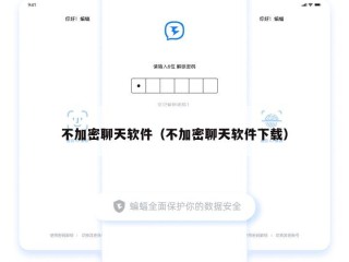 不加密聊天软件（不加密聊天软件下载）