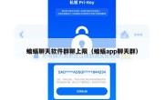 蝙蝠聊天软件群聊上限（蝙蝠app聊天群）