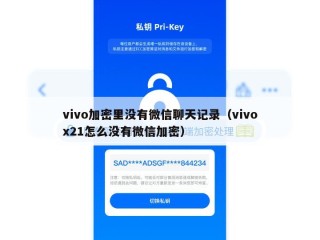 vivo加密里没有微信聊天记录（vivox21怎么没有微信加密）