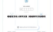 蝙蝠有没有人聊天文案（蝙蝠聊天没有瞬间）
