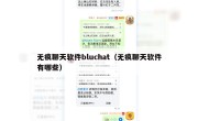 无痕聊天软件bluchat（无痕聊天软件有哪些）