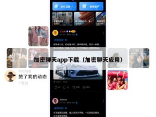 加密聊天app下载（加密聊天应用）