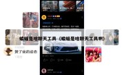 蝙蝠是啥聊天工具（蝙蝠是啥聊天工具啊）